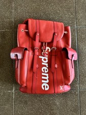 Louis Vuitton x Supreme Leather Christopher M...