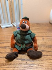 Vintage Disney Store Little John Robin Hood Mini Bean Bag Plush 8  With Tags