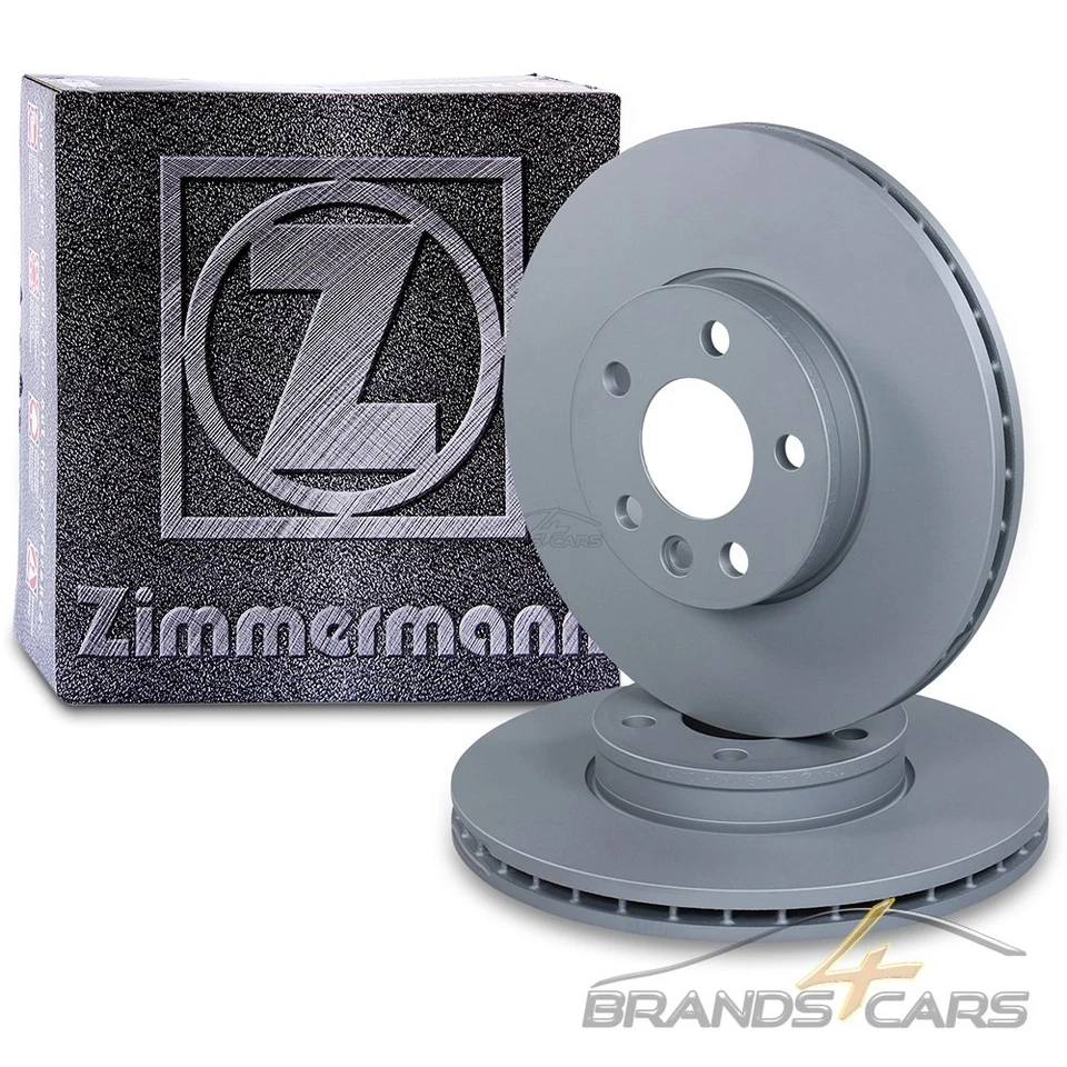 Zimmermann Brake Discs + Pads + WK Front for Seat Alhambra 7V 1.8-2.8 00-10 - Image 2 of 4