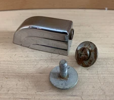 LEEDY 50s Vtg Small Beavertail Lug Casing Part Art Deco Snare Drum Slingerleedy