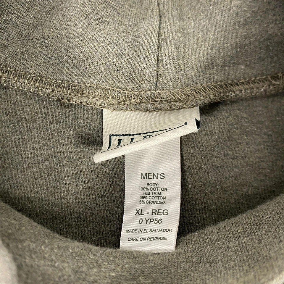 Camisa LL Bean Para Hombres XL Verde Cuello Simulado Manga Larga Algodón Pullover Informal Foto 2 de 4