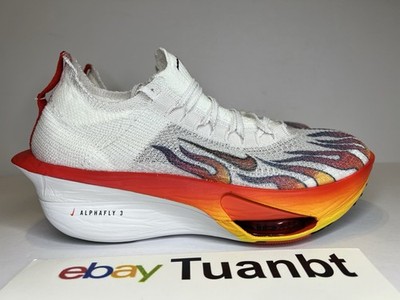 BRAND NEW Nike Air Zoom Alphafly Next% 3 Men's White/Habanero Red HQ3501-100