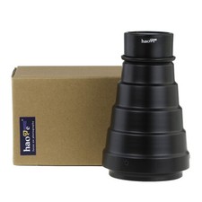 Pro Metal Snoot  Gel Filter  Grid fr AlienBees Alien Bee Einstein Balcar Flash