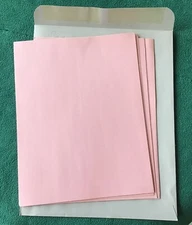 Viking 6120-PK Copy Hobby Paper 8 1/2" x 11" Pink Qty. 50 Sheets
