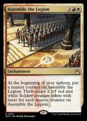 Assemble the Legion #163 Foil Ravnica Remastered