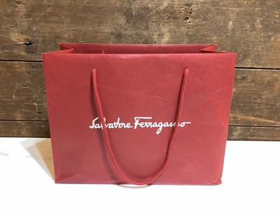 salvatore ferragamo paper bolsa