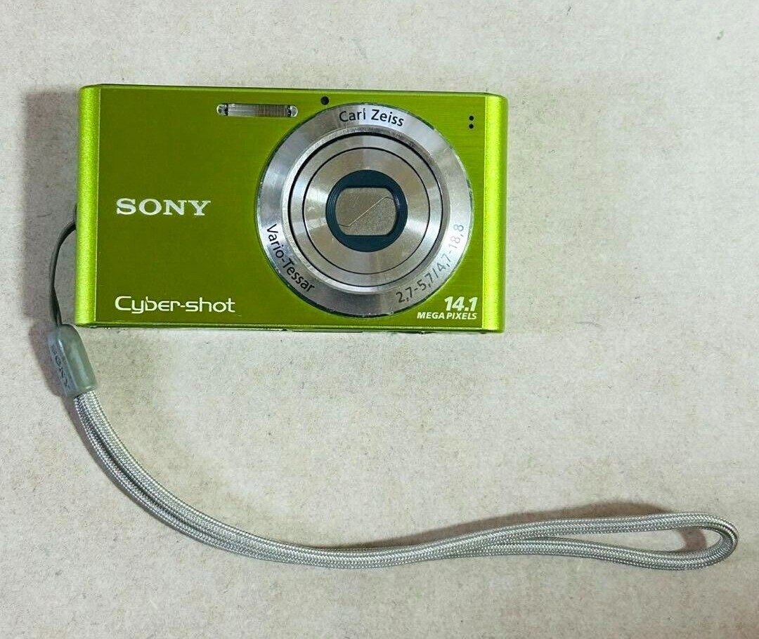 Exc+5 in Box] SONY Cyber-shot DSC-W320 Green Compact Digital
