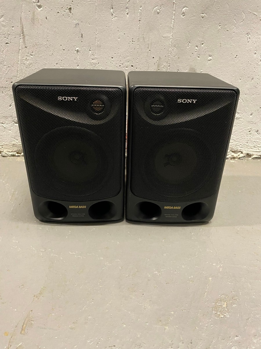 SONY ワイヤレススピーカー MEGA BASS Sony Mega Bass Integral Dual Cone Twin Duct Speaker System