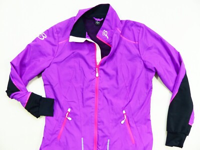 WOMENS PURPLE BJORN DAEHLIE NORWAY FULL ZIP CROSS COUNTRY SKIING JACKET s: M