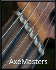 GeetarGizmos SCALLOPED BONE NUT - for FENDER / SQUIER Guitar - Curved Bottom