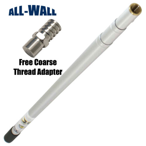 3’-8’ Extendable Drywall Corner Roller Handle with Free Coarse Thread Adapter - Picture 1 of 4