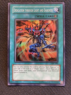 Yu-Gi-Oh! TCG Dedication Through Light and Darkness IOC-095 Super Rare ...