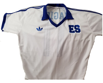 CAMISA BLANCA SELECCION DE EL SALVADOR RETRO MUNDIAL ESPAÑA 1982