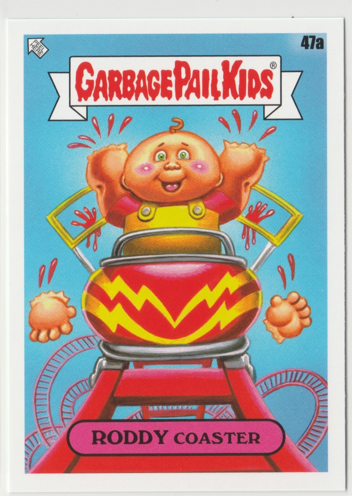 Roddy Coaster #47a Garbage Pail Kids 2024 Kids At Play Series KAP Card