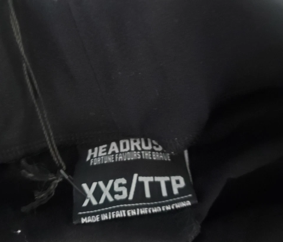 HEADRUSH Women's Black Workout/Casual Stretch Pants XXS - Image 4 of 4