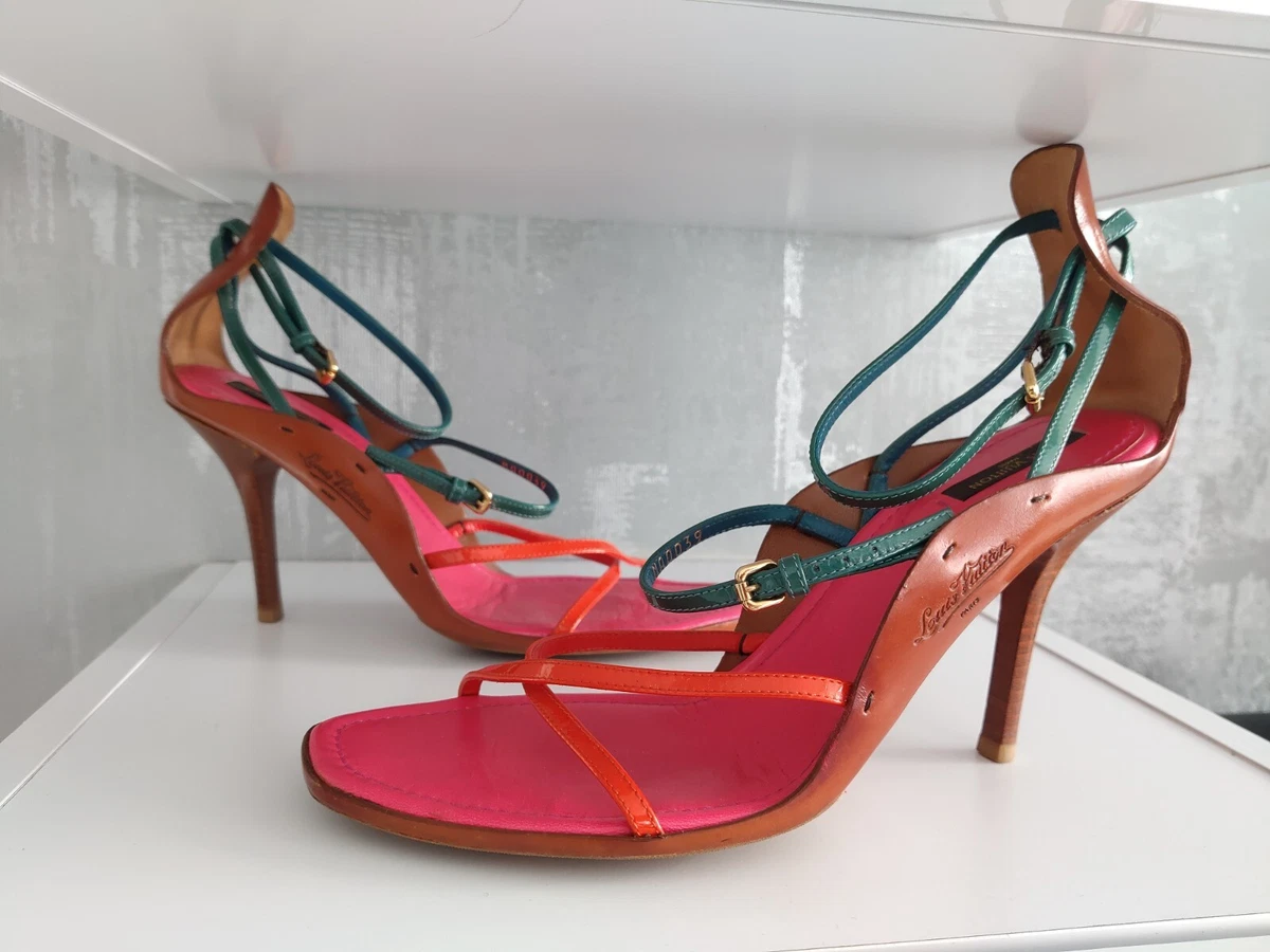 Louis vuitton store multicolor heels