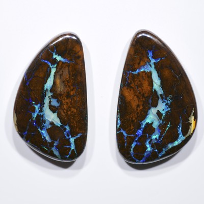 Boulder Opal Paar 43.49 ct - Queensland - Australien