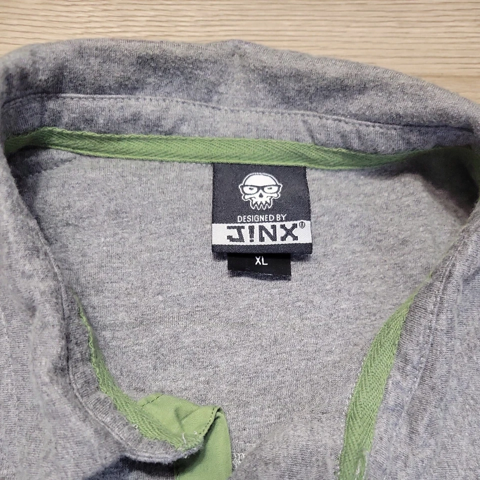 Camisa JINX World of Tanks Hombre Extra Grande Gris Premium Polo Jugador Exterior Foto 3 de 4