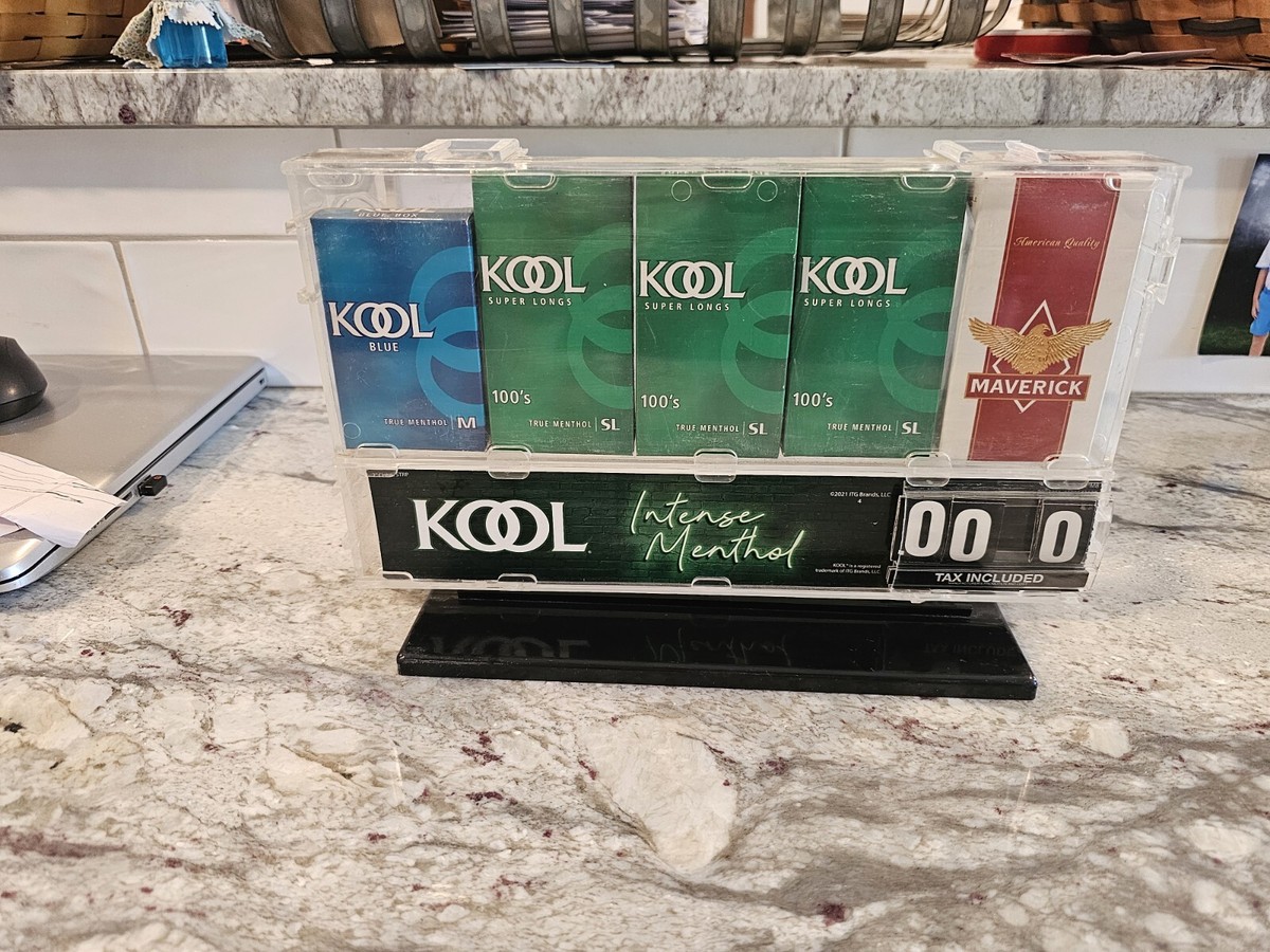 激レア Vintage Kool Cigarettes Display!!!! vintage kool cigarette advertising Counter Display (GT) | eBay