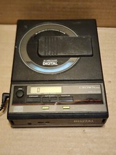 Vintage CROWN Portable CD Audio Digital Player Model CD-110N Japan Made 1987