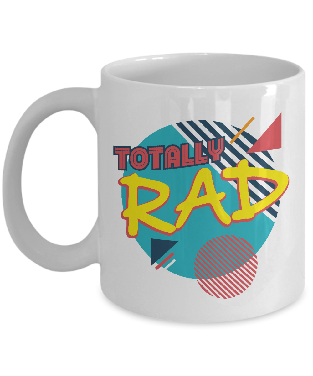 Retro 8s Style Coffee & Tea Mug, Birthday Gift for Men & Women