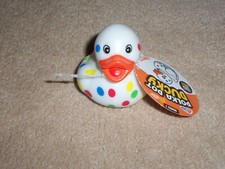 NEW, Rubber Ducky POLKA DOT DUCKY 2"