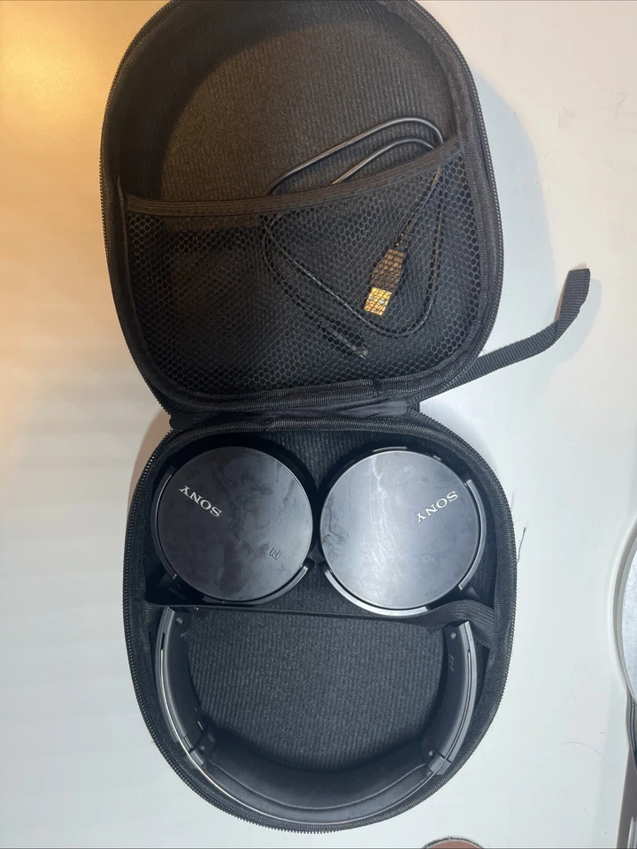 Sony MDR-XB650BT Wireless Stereo Headset Extra Bass Bluetooth Black Tested Works - Image 4 of 4