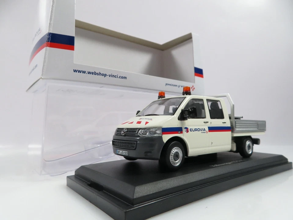 NZG VW T5 Transporter Pritsche 1:50 OVP *NEU* Eurovia Vinci