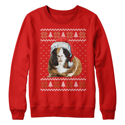 Weihnachten Meerschweinchen Sweatshirt Tierbesitzer Pullover Tag Kinder