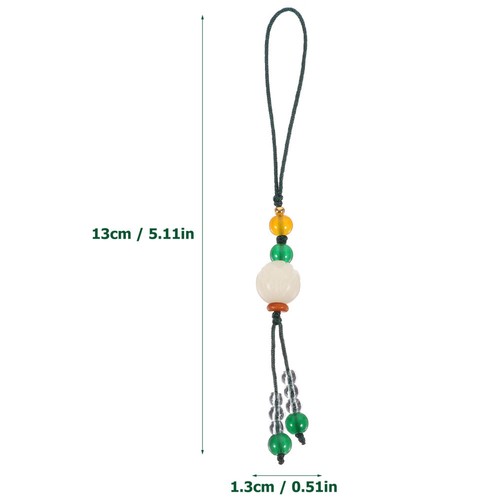 Poduszka Mała wisząca ornament do telefonów komórkowych Charm Koraliki - Zdjęcie 11 z 12