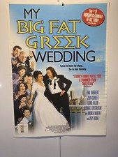 My Big Fat Greek Wedding. Original UK Video Shop Poster.