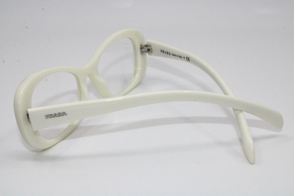 Prada PR21R 7S3 CREMA CON PLATA "GEMAS" Anteojos Nuevo Auténtico 51 Foto 3 de 4