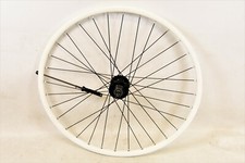 26" 559x19 RUOTA DISCO POSTERIORE MTB DOPPIO CERCHIO PARETE 6,7,8 RUOTA LIBERA MULTI VELOCITÀ BIANCO