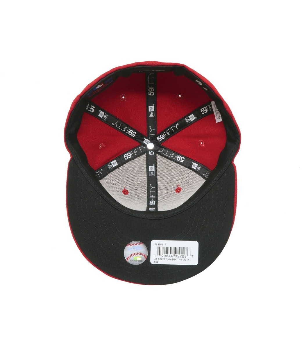 New Era 59Fifty Kids Boys Cap Washington Nationals Authentic