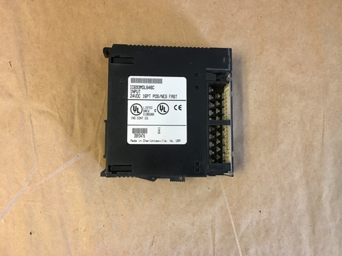 GE Fanuc IC693MDL646C 24VDC 16PT POS/NEG FAST Input Module