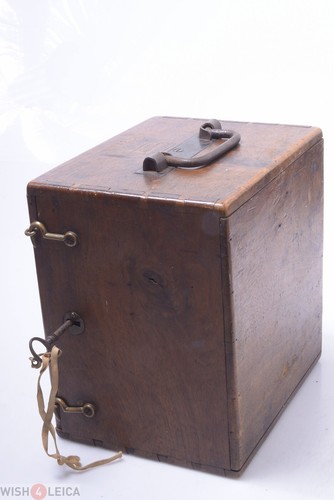 ✅ BELLIENI JUMELLE? CAMERA MAKERS CASE 23X24X18CM, 9X9.4X7INCH EARLY C.1890, KEY - Picture 6 of 11