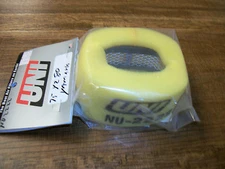  Yamaha YZ  80 YZ80 1975 Air Filter & Cage UNI NU-2222  AHRMA Motocross 
