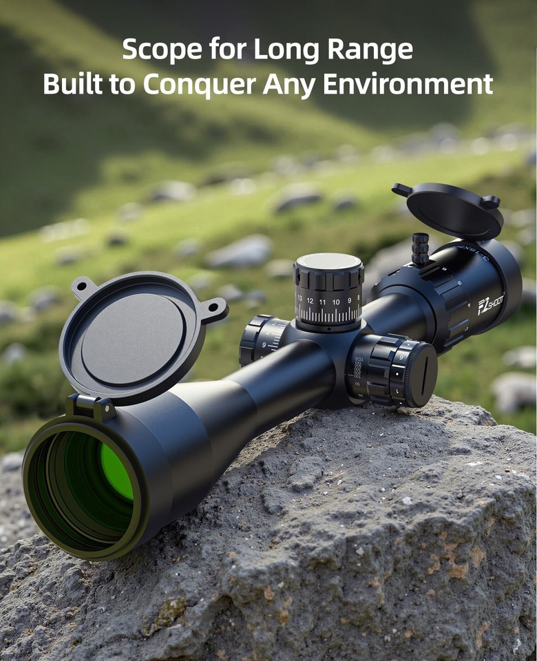 3-18x50mm Hunting Long Range Scope illuminated MOA Reticle Optic FFP ...