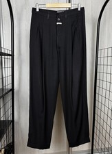 80s Marithe Francois Girbaud x Closed black parachute pants