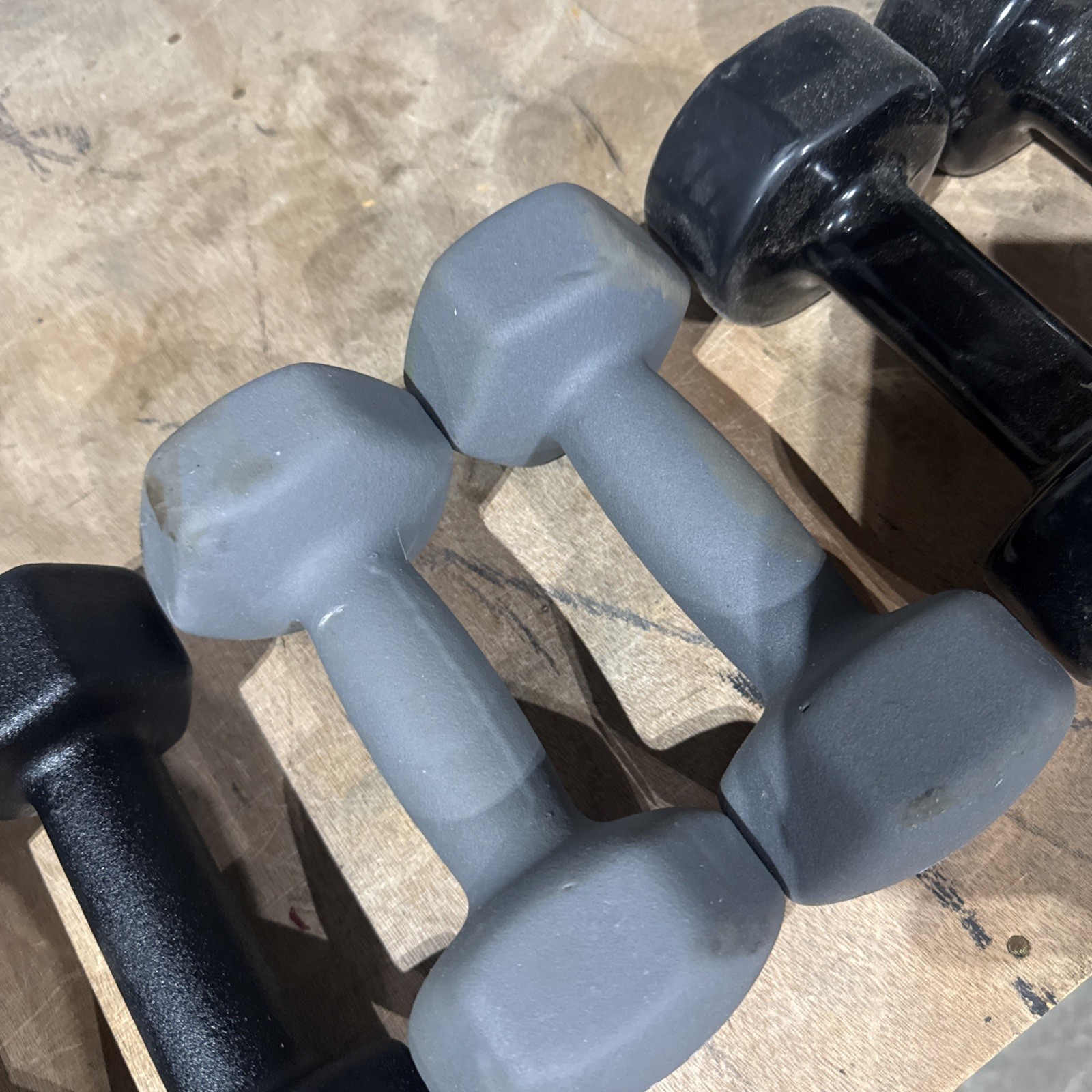54lb Neoprene Dumbbell Set 7LB - 9LB - 11LB Pairs