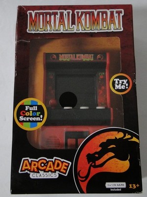 Mortal Kombat Mini Arcade Classics Basic Fun 90 s Video Game WB RETRO GAMING NEW
