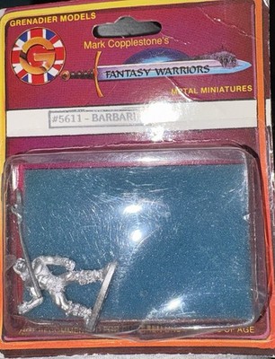 Grenadier Mark Copplestone's Fantasy Warriors 5611 Barbarian NIB