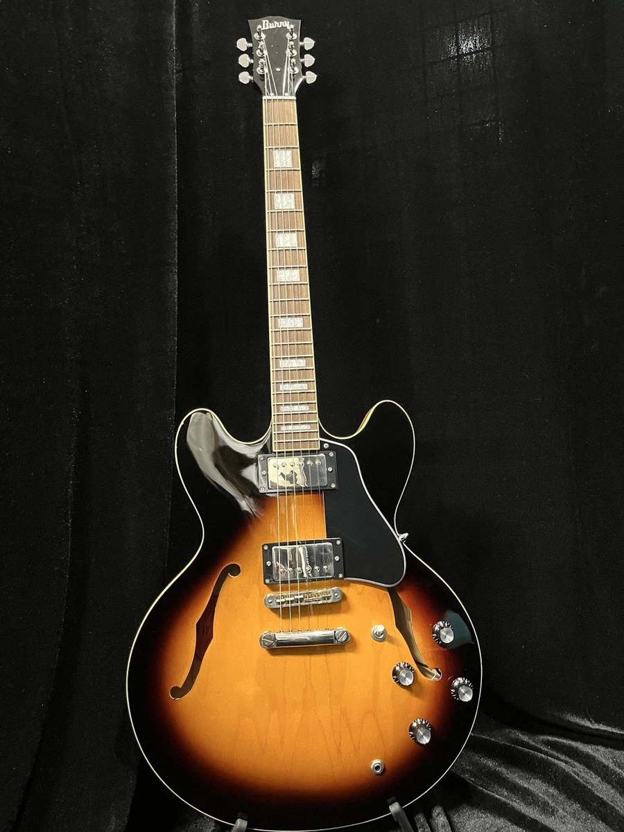 Burny Semi-Hollow Electric Guitars for sale - eBay