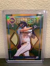2022 Topps Finest Flashbacks Gold Refractor /50 Chas McCormick #143 RC Astros
