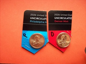 2026 P&D NATIVE AMERICAN DOLLAR FROM MINT SET