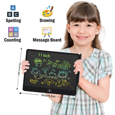 16/13/11 Inch LCD Writing Board Drawing Tablet Kids Writing Painting Children Ed