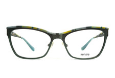 Kensie Eyeglasses Frames Beauty GN Matte Gree...