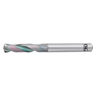 Osg 650026411 Screw Machine Drill Bit, 17/64 In Size, 140  Degrees Point Angle,