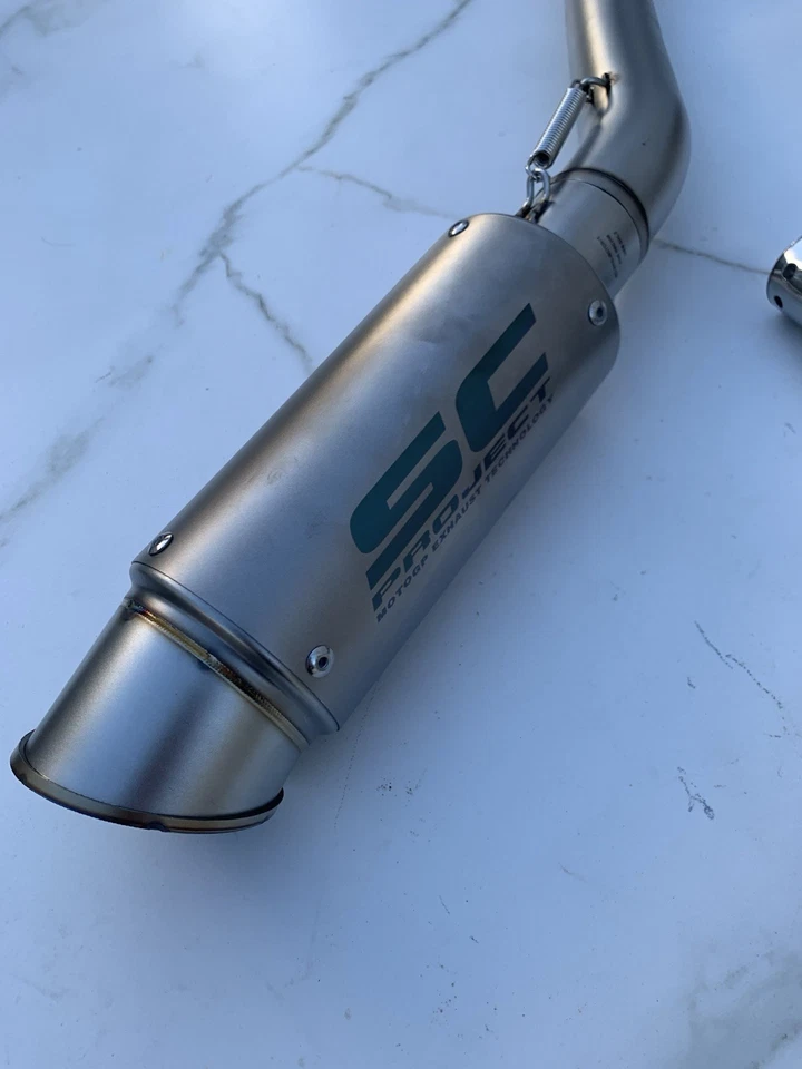 Scarico Terminale Kawasaki Z750 2004-2008 Artigianale Replica SC-Project - Immagine 3 di 4