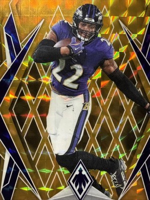 2025 Panini Phoenix Derrick Henry Gold Pandora /10 Baltimore